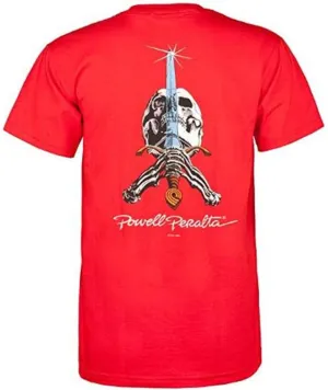 Powell Peralta Skateboard Shirt Skull & Sword
