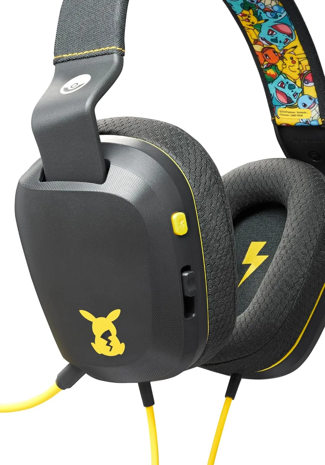 PowerA Wired Stereo Headset for Nintendo Switch - Pokémon: Kanto Friends, 3.5 mm, Wired, Stereo, Officially Licensed