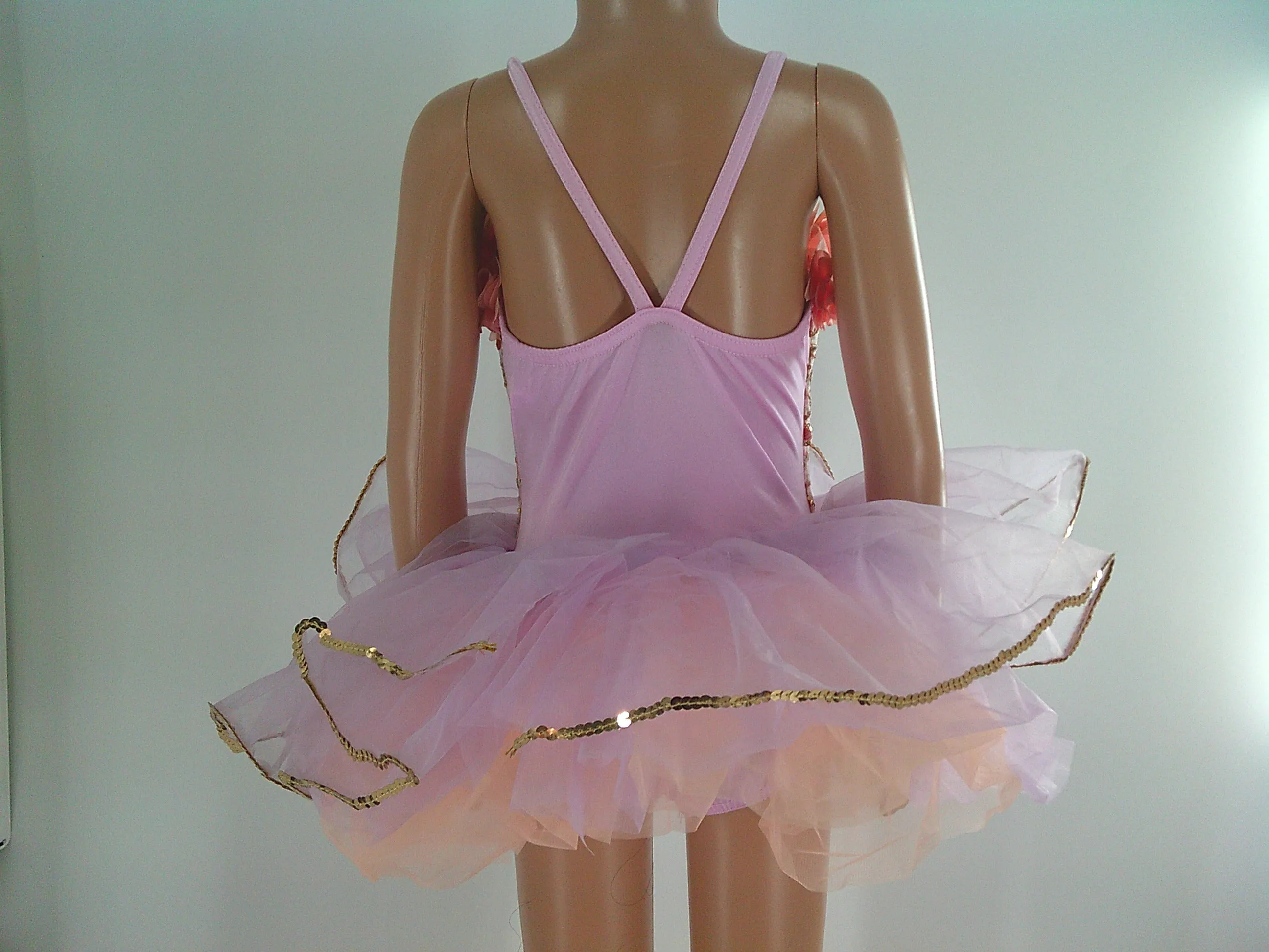 Pre-Owned Costume Costume Gallery  17248 Small Child Pink Tutu Ballet  Sequin Fairy