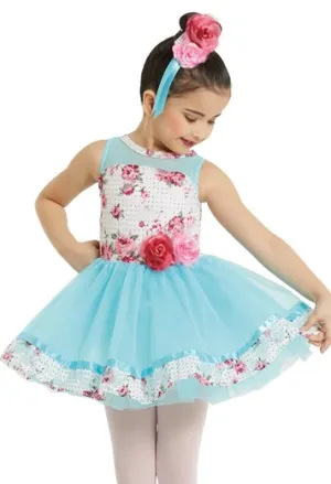 Pre-Owned Costume Weissman  11740 Medium Child Blue  Ballet