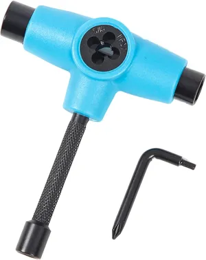 Precise Skateboard Tool Skate Tool Multiuse Socket Wrench For Surfers Enthusiasts For Repairing Tightening Reassembling
