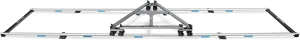 PROAIM Swift Dolly with 12ft Straight Track for Jib Camera Crane. Built for Light Travel & Quick Setup. Payload: Dolly - 159kg /350lb (P-SFT-DT-12)