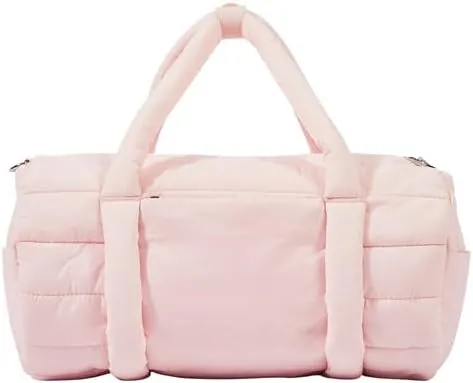 Puffy Ballet Duffel in Baby Pink