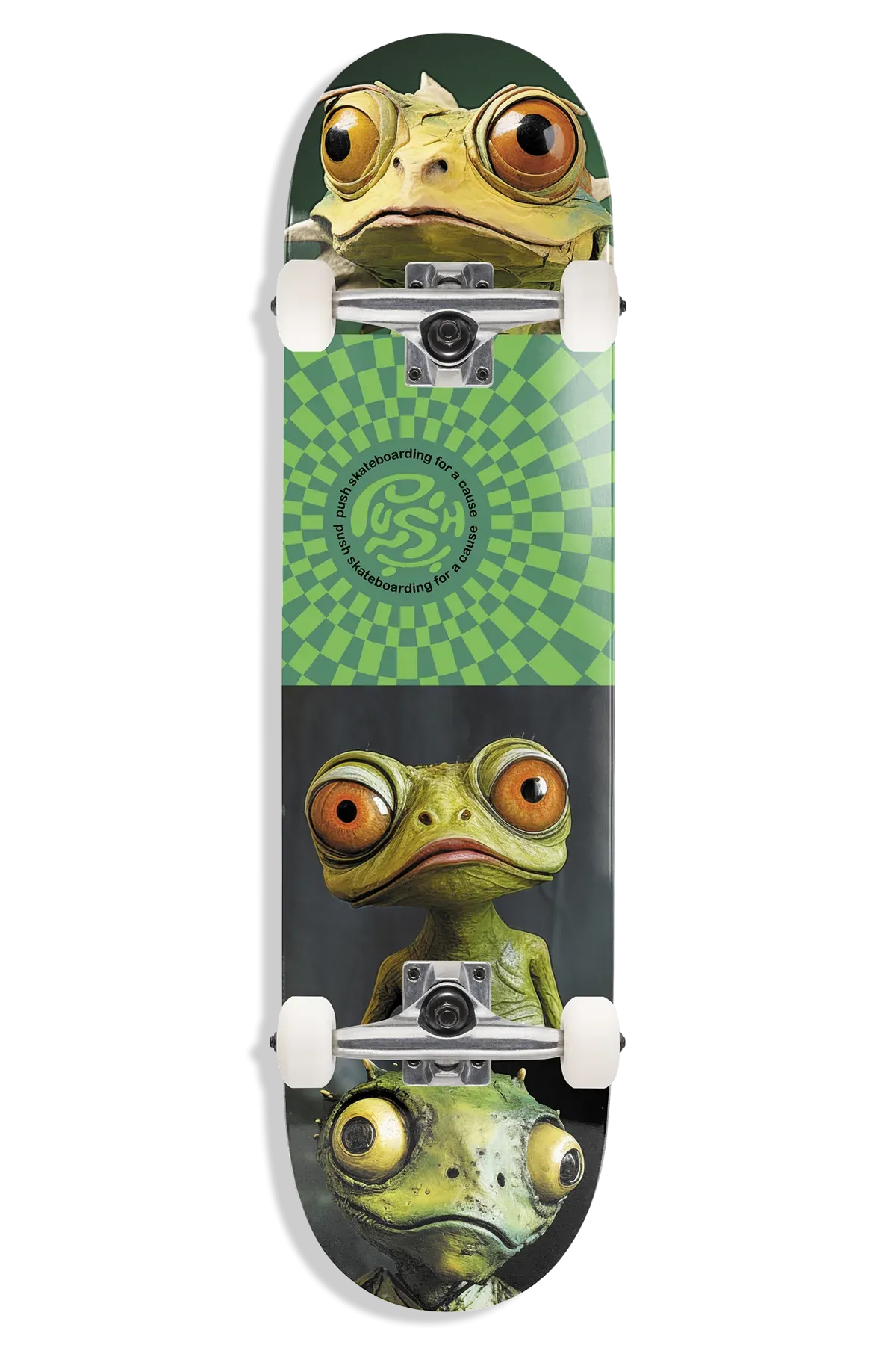 Push Gecko FP Complete Skateboard - 8.0"