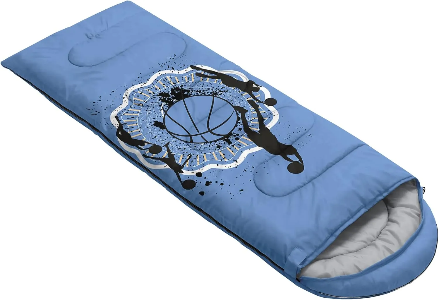QOOMO Camping Sleeping Bags,3 Season Warm & Cool Weather,Lightweight,Waterproof Sleeping Bags for Adults & Kids,Traveling,and Outdoors,Camping Gear Equipment