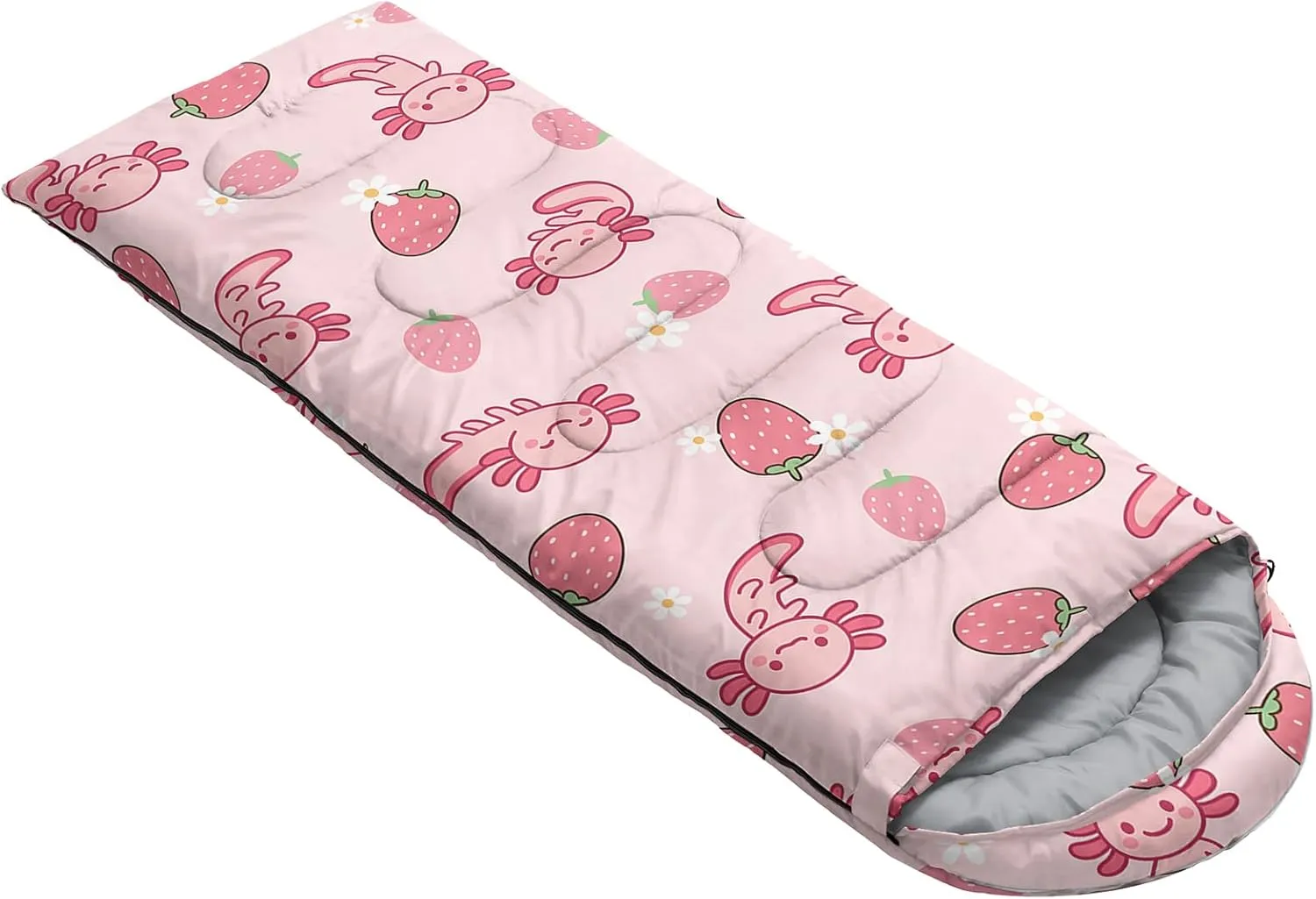 QOOMO Camping Sleeping Bags,3 Season Warm & Cool Weather,Lightweight,Waterproof Sleeping Bags for Adults & Kids,Traveling,and Outdoors,Camping Gear Equipment