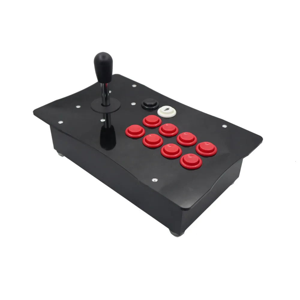 RAC-J500H American Style Arcade Joystick Concave Push Button Metal Case PC USB