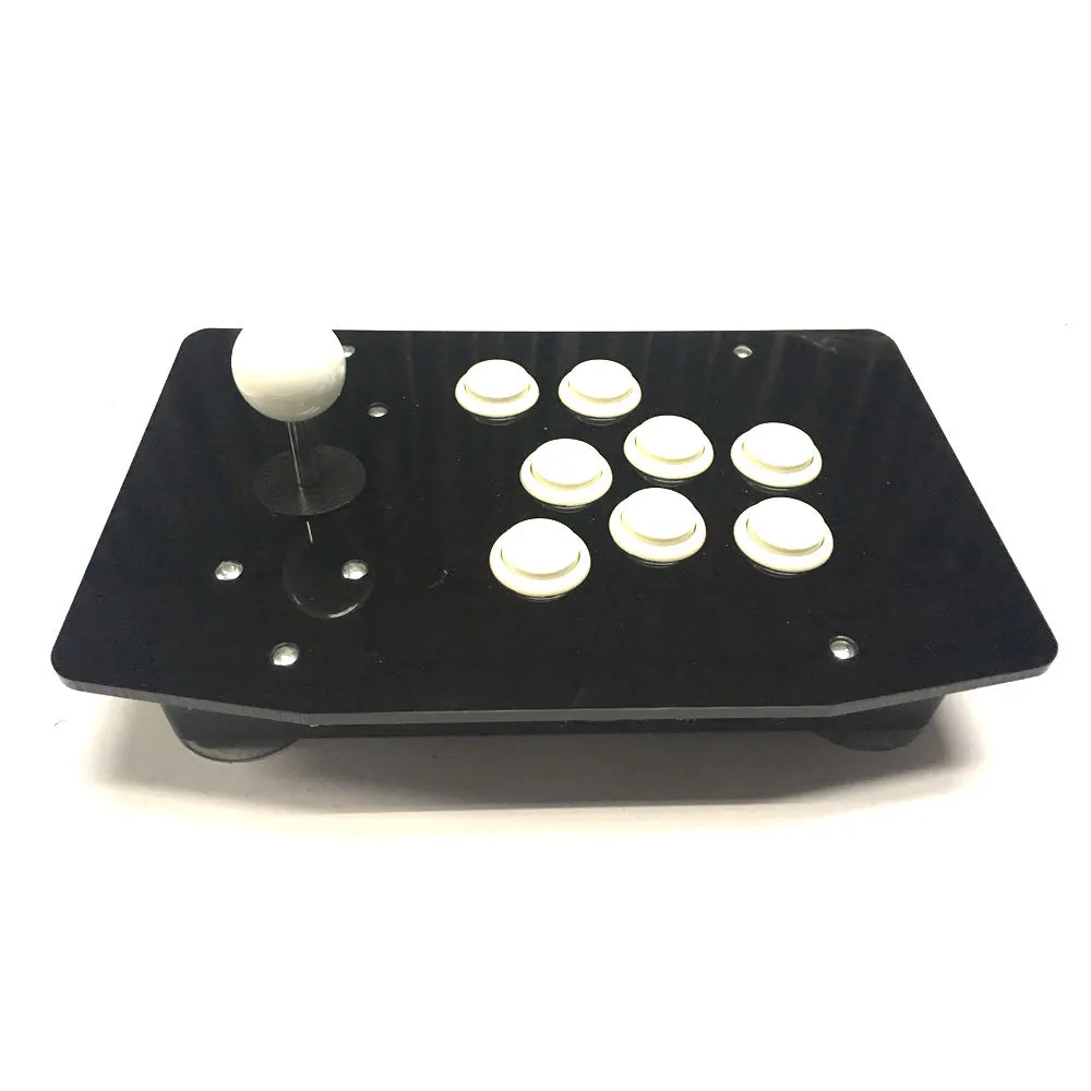 RAC-J500S-8 8 Buttons Arcade Joystick USB Wired Black Acrylic Panel For PC