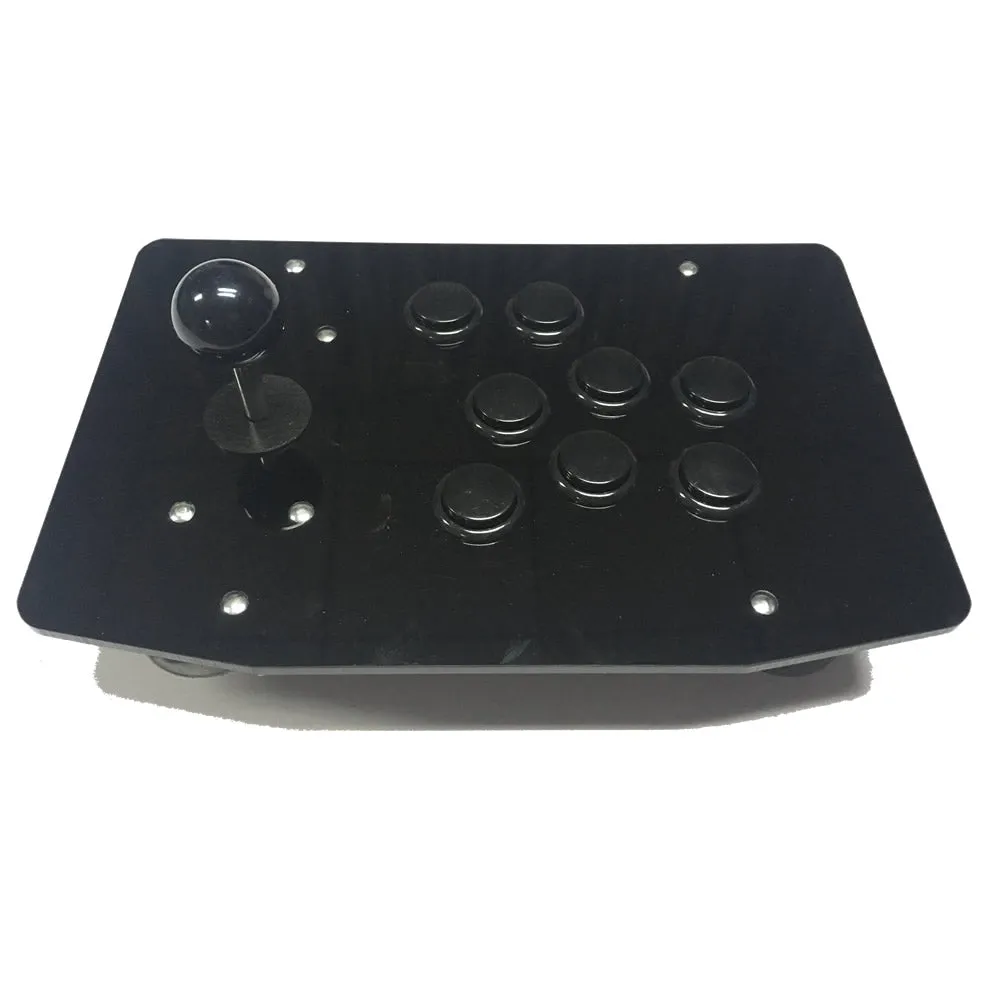 RAC-J500S-8 8 Buttons Arcade Joystick USB Wired Black Acrylic Panel For PC
