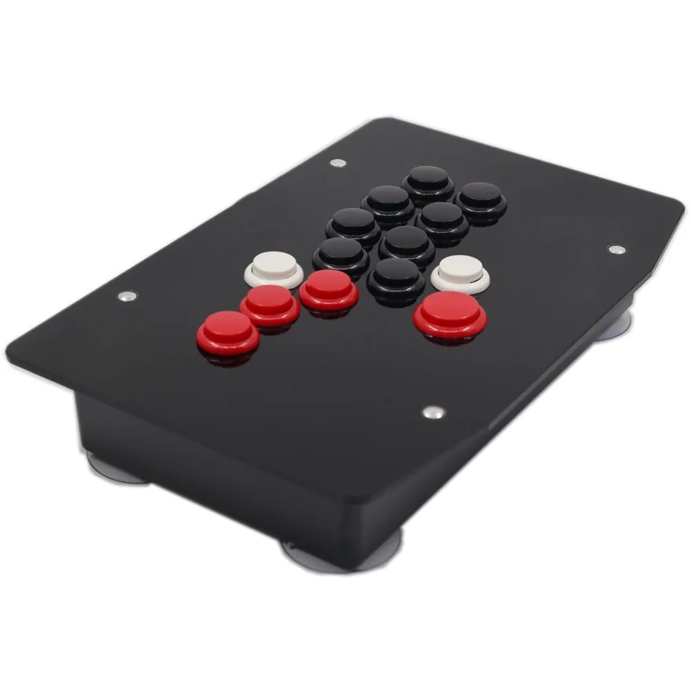 RAC-J503B All Buttons Arcade Fight Stick Controller Leverless-Style Joystick For PC USB