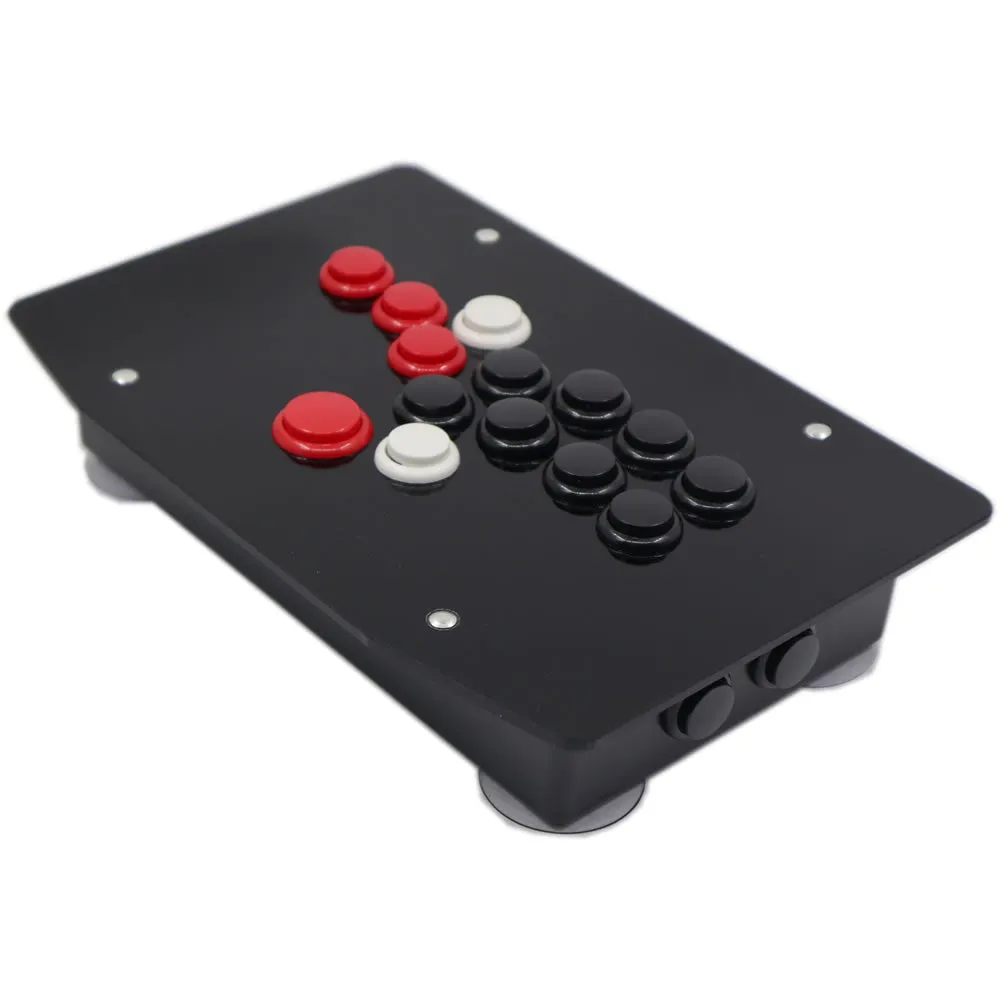 RAC-J503B All Buttons Arcade Fight Stick Controller Leverless-Style Joystick For PC USB