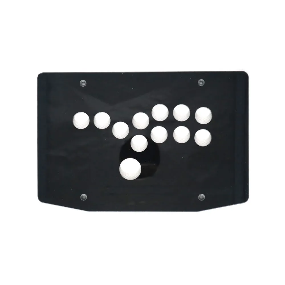 RAC-K500B LeverLess All Buttons Joystick Acrylic Panel Case DIY Arcade Joystick Kits
