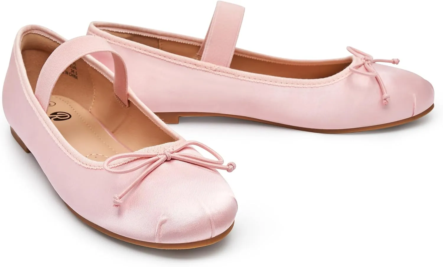 Rekayla Women's Flats - Ballet, Black, Comfortable Dressy Shoes - Round Toe, Foldable Mary Jane