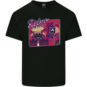 Retro 80s Arcade Games Mens Light Cotton T-Shirt