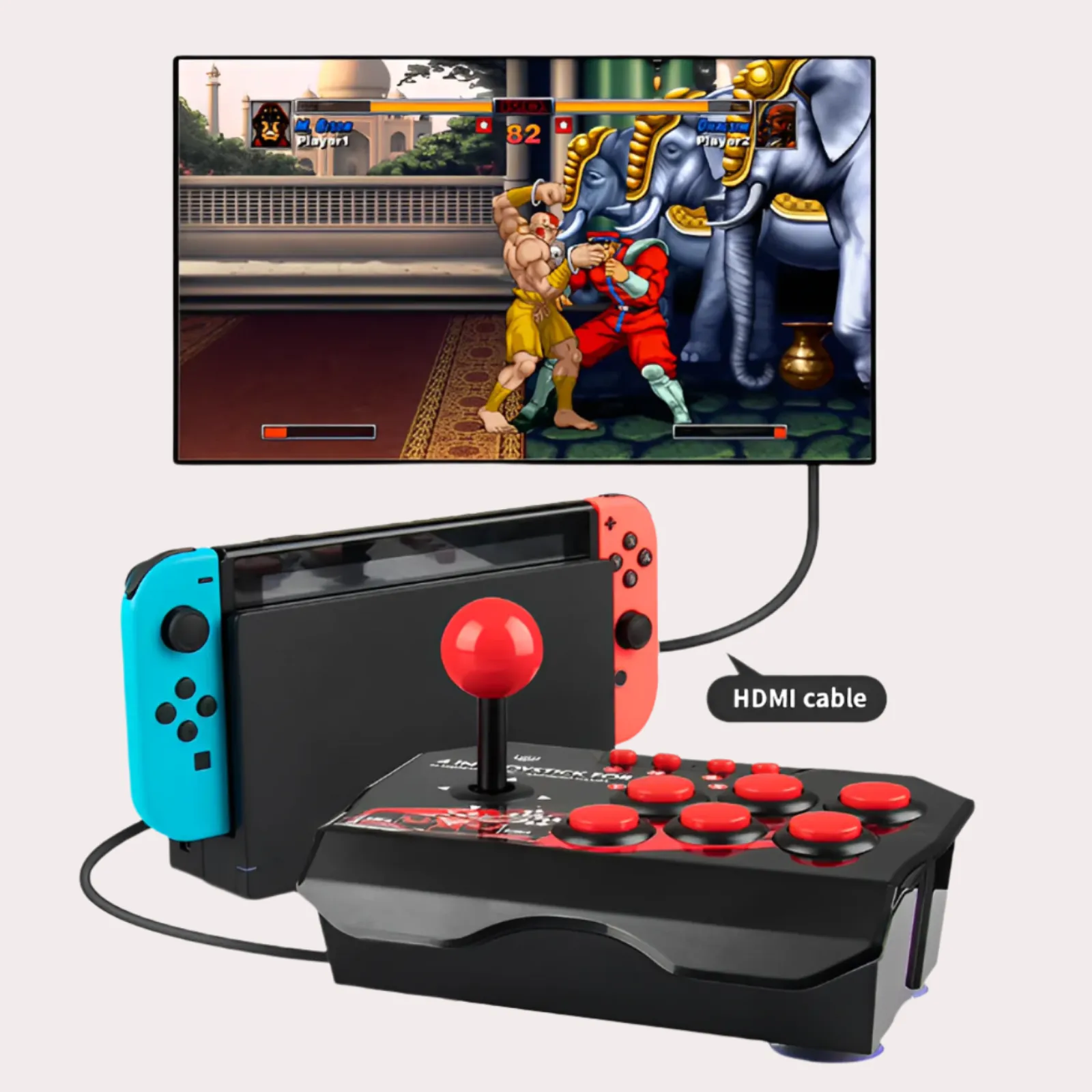 Retro Arcade Station Fighting Joystick Controller