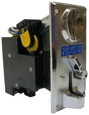 RetroArcade.us Coin Selector-4: Advanced CPU Compatible zinc Plated Panel, Coin Dia: Jamma Board Co