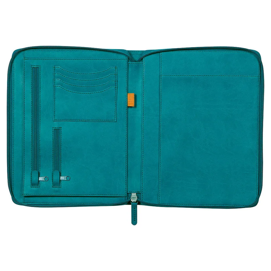 Rhodia Small Zipped Portfolio A5 Peacock