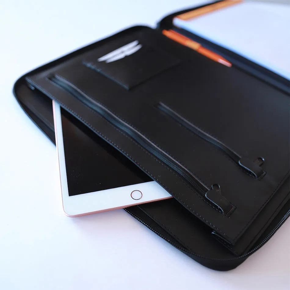 Rhodia Small Zipped Portfolio A5 Sage