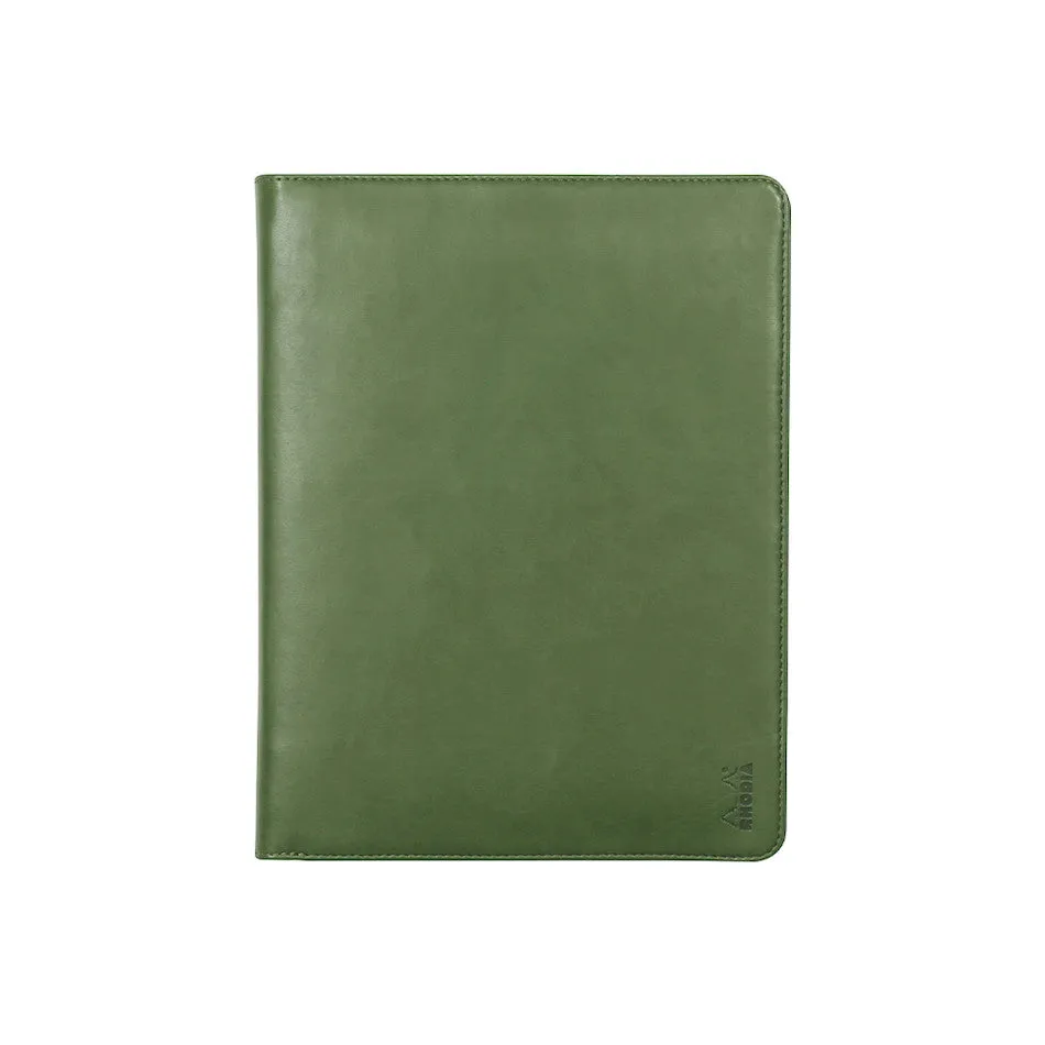 Rhodia Small Zipped Portfolio A5 Sage