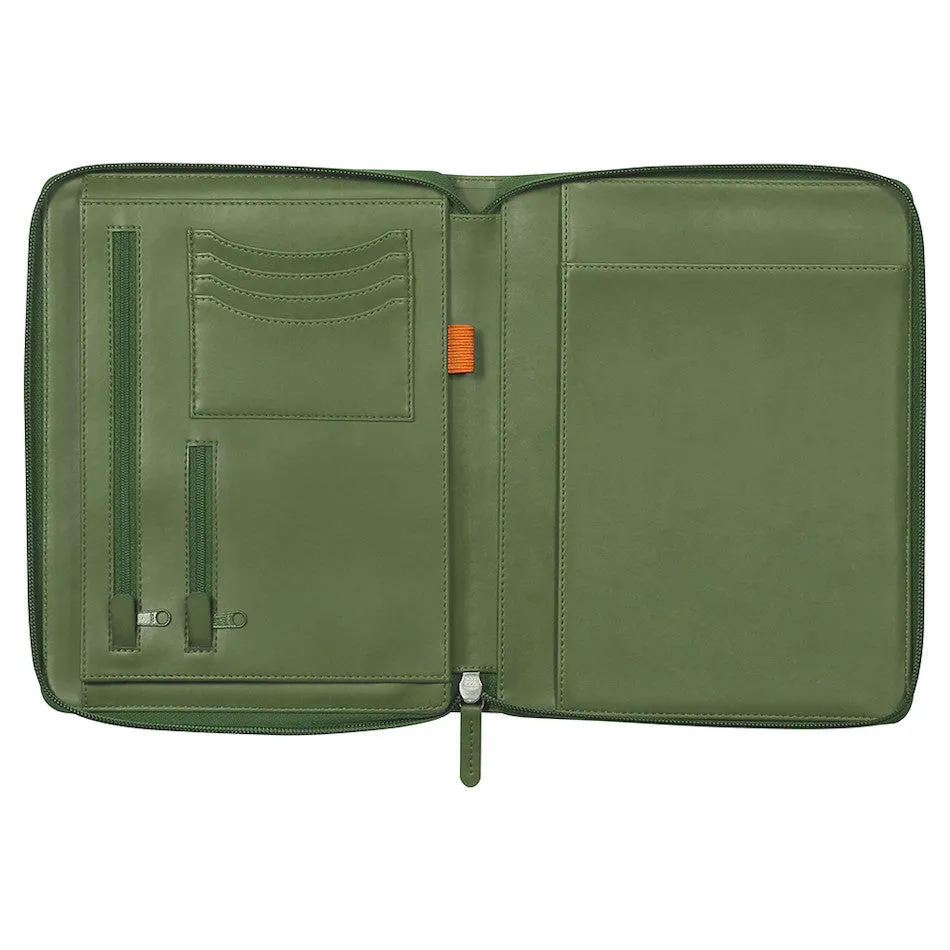 Rhodia Small Zipped Portfolio A5 Sage