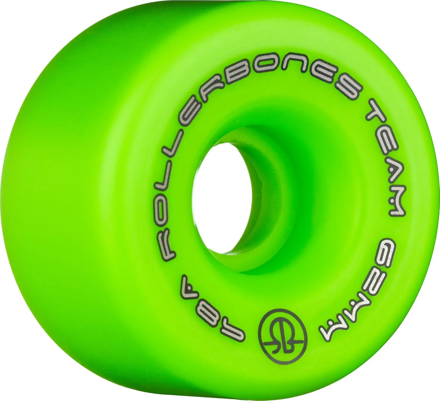 Rollerbones Team Logo 98A Recreational Roller Skate Wheels (Set of 8)