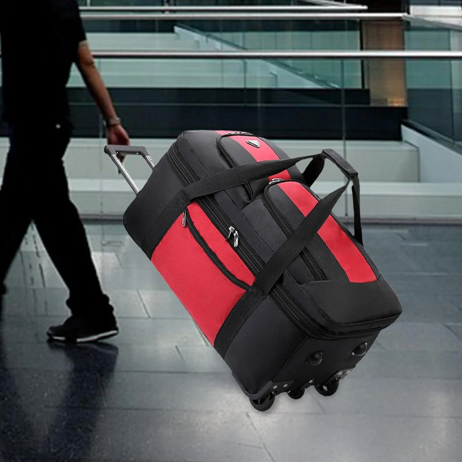 Rolling Travel Bag with Wheels for Business and Leisure