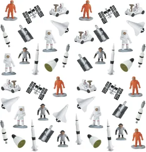 Safari Ltd. Space Bulk Bag - Set of Space Exploration Toy Set - 48 Piece Collection for Boys, Girls & Kids Age 3 