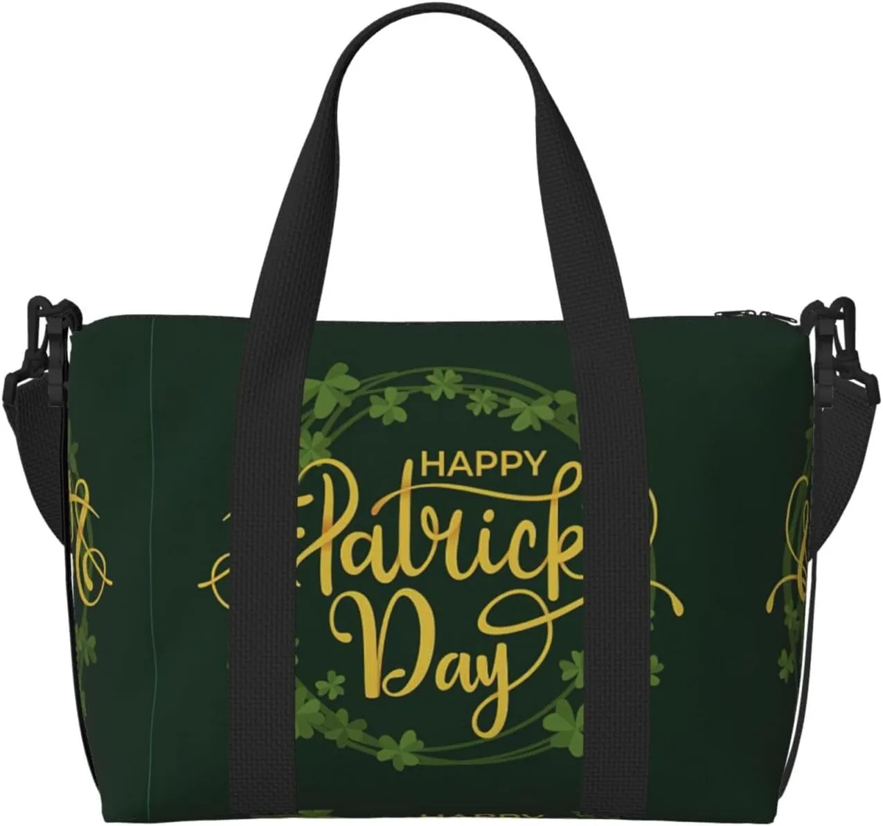 Saint Patrick's Day Personal Item Travel Bags for Women - Durable Travel Duffel Bags, Gym Bags for Overnight Trips