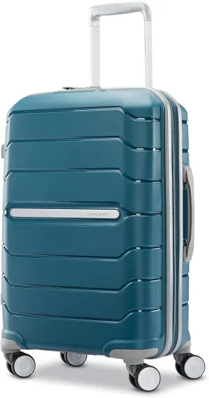 Samsonite Freeform Hardside Expandable with Double Spinner Wheels, Carry-On 21-Inch, Dark Teal