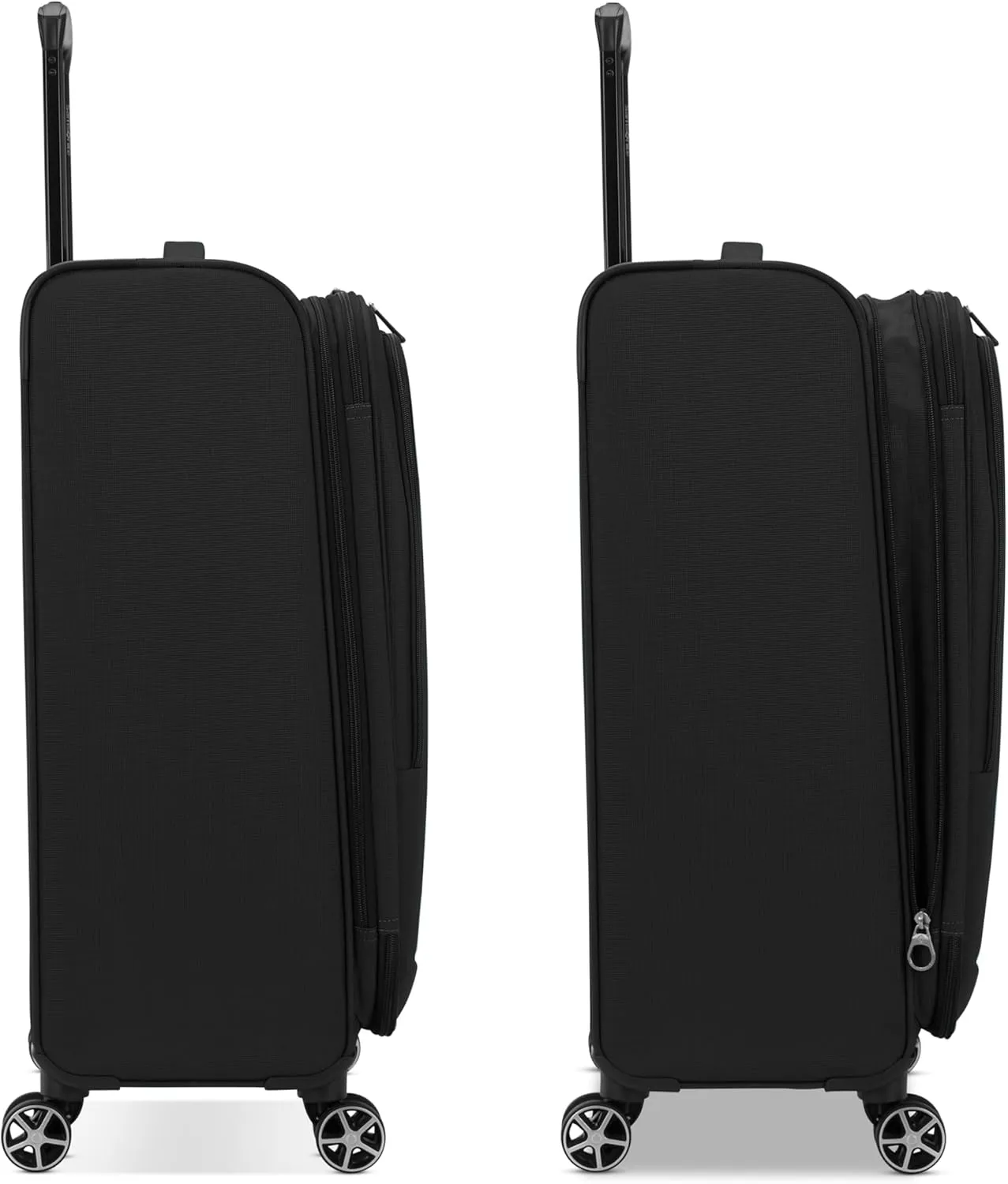 Samsonite Saire LTE Softside Expandable Luggage with Spinner Wheels, Pine Green, 3-Piece Set (Carry On/Medium/Large)