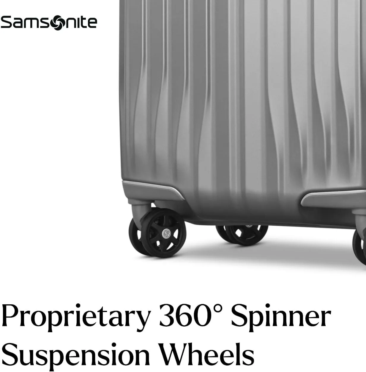 Samsonite UpLIFT 27" Lightweight Hardside Large Checked Luggage with Spinner Wheels - Expandable Luggage - Airline-Approved, Polycarbonate Hard Suitcase for Ultra Lightweight Travel - Silver Shimmer