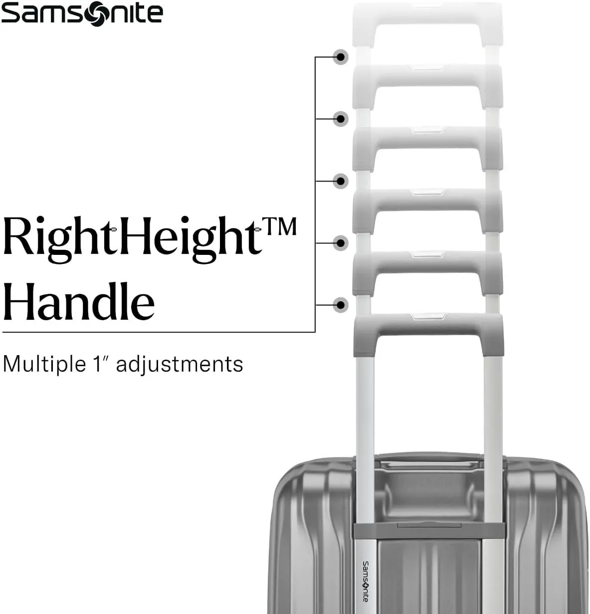 Samsonite UpLIFT 27" Lightweight Hardside Large Checked Luggage with Spinner Wheels - Expandable Luggage - Airline-Approved, Polycarbonate Hard Suitcase for Ultra Lightweight Travel - Silver Shimmer