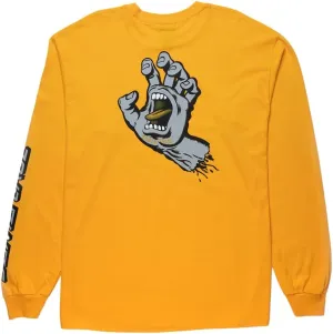 SANTA CRUZ Men's Long Sleeve T-Shirt Screaming Hand Skate L/S T-Shirt
