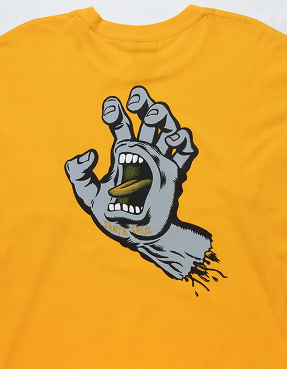 SANTA CRUZ Men's Long Sleeve T-Shirt Screaming Hand Skate L/S T-Shirt