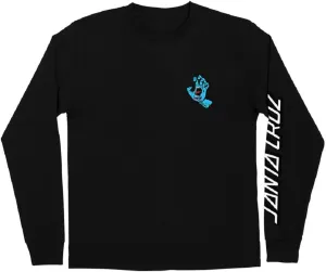 SANTA CRUZ Men's Long Sleeve T-Shirt Screaming Hand Skate L/S T-Shirt