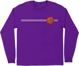 SANTA CRUZ Mens L/S T-Shirt Classic Dot L/S Skate T-Shirt