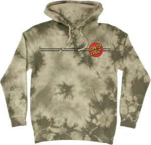 SANTA CRUZ Men's Pullover Hooded Sweatshirt Classic Dot Skate Sweatshirt