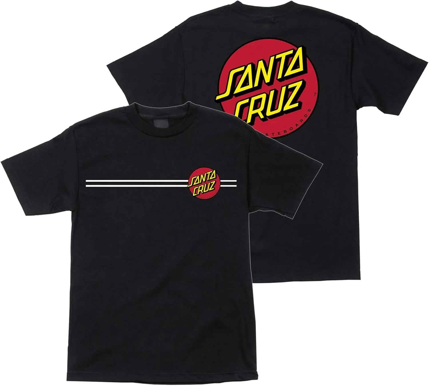 SANTA CRUZ Men's S/S T-Shirt Classic Dot Skate T-Shirt