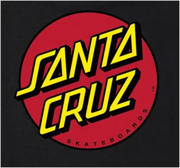 SANTA CRUZ Men's S/S T-Shirt Classic Dot Skate T-Shirt