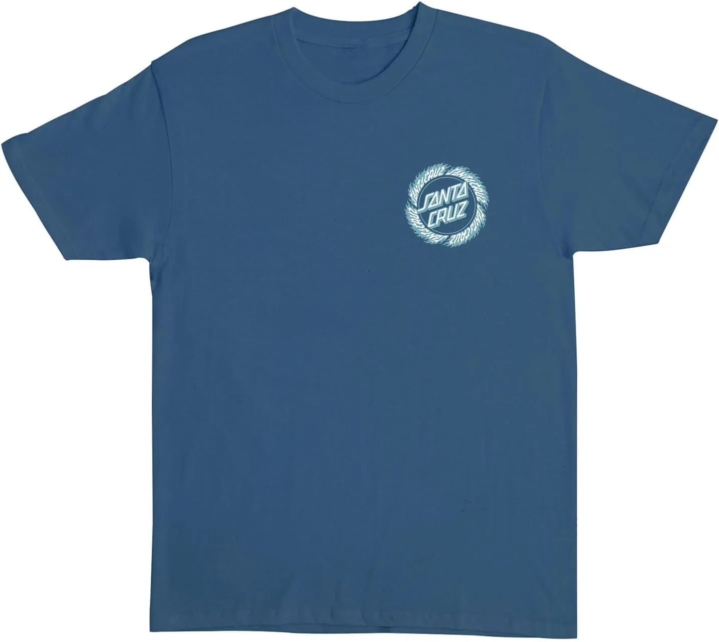 SANTA CRUZ Men's S/S T-Shirt Flame Ringed Dot Skate T-Shirt