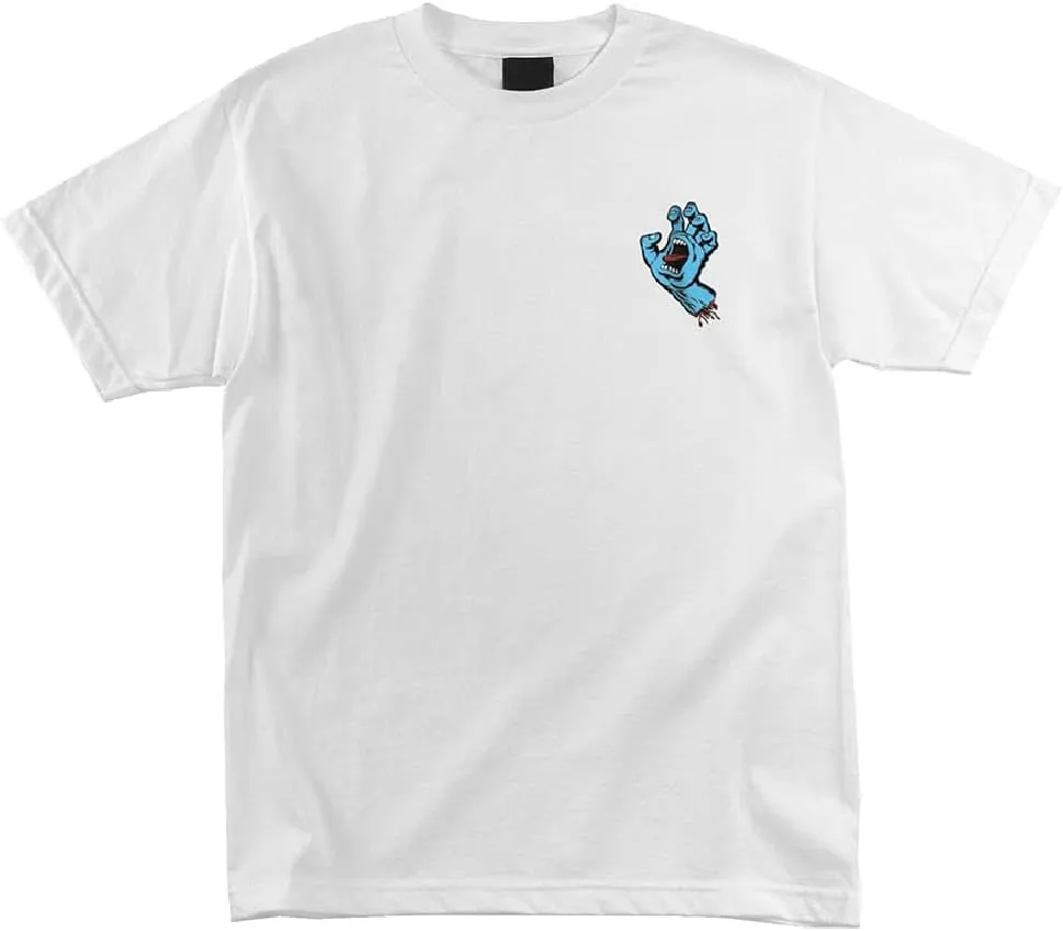 SANTA CRUZ Men's S/S T-Shirt Screaming Hand Skate T-Shirt