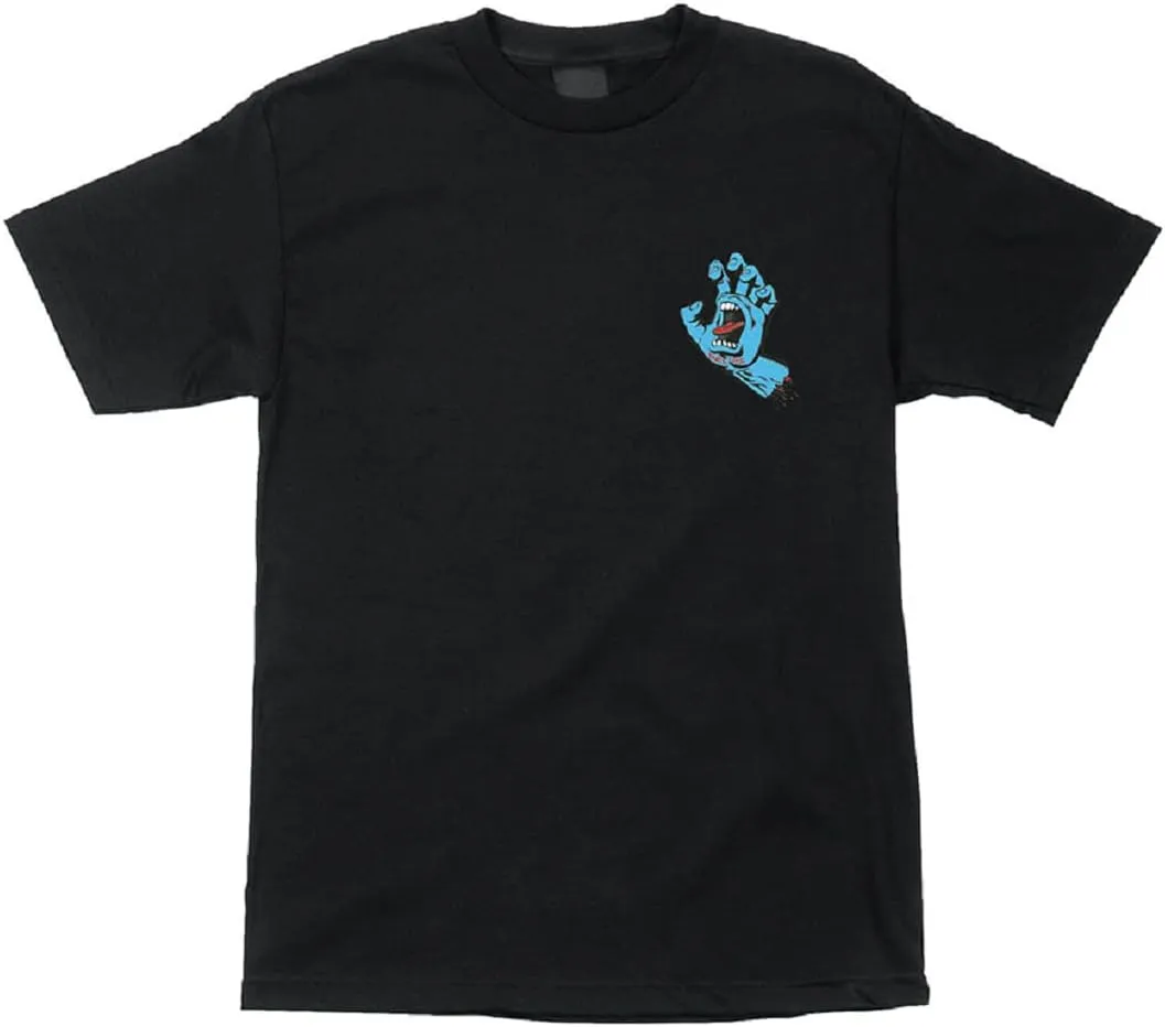 SANTA CRUZ Men's S/S T-Shirt Screaming Hand Skate T-Shirt