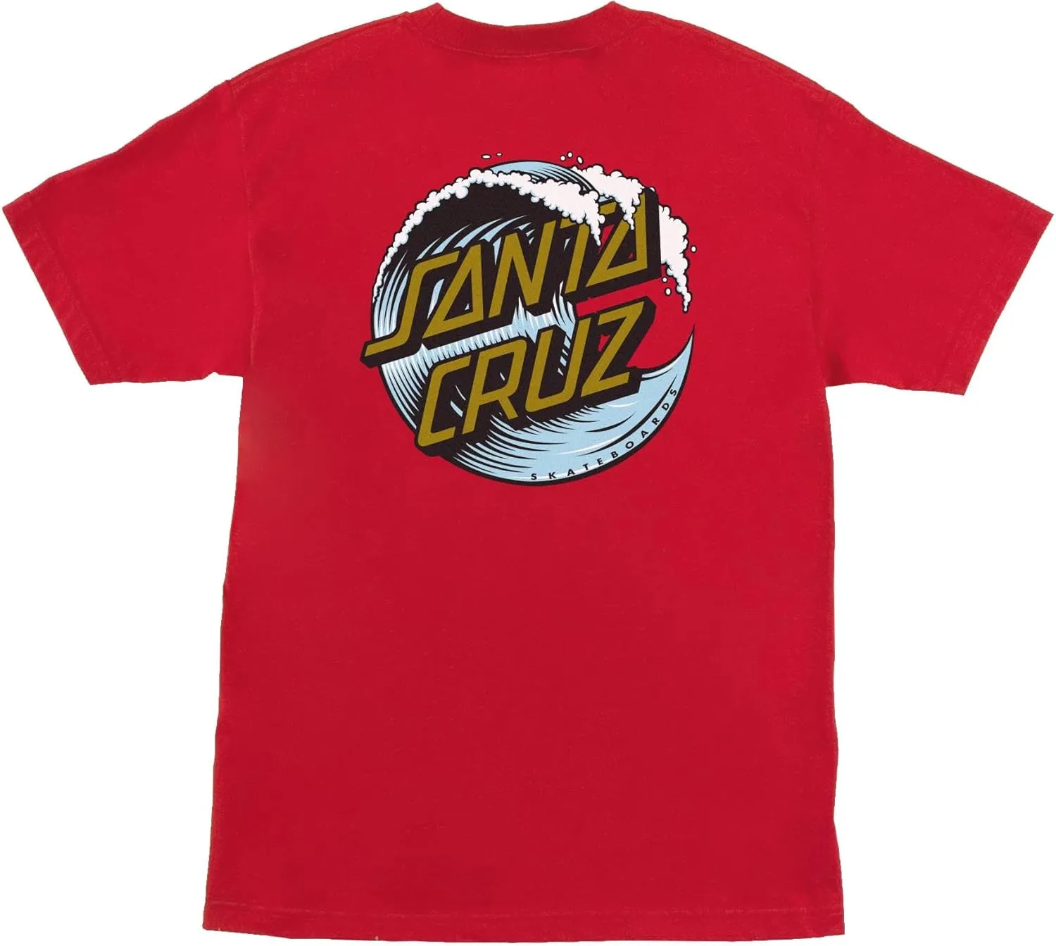 SANTA CRUZ Men's S/S T-Shirt Wave Dot Skate T-Shirt