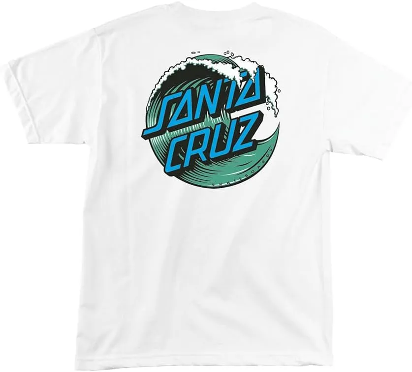 SANTA CRUZ Men's S/S T-Shirt Wave Dot Skate T-Shirt