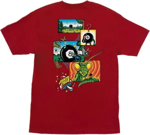 SANTA CRUZ Men's S/S T-Shirt Winkowski 8Ballr Comic Skate T-Shirt