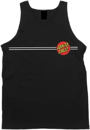 SANTA CRUZ Men's Tank Top Classic Dot Skate Tank Top