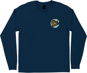 SANTA CRUZ Men's Wave Dot L/S Skate Shirts