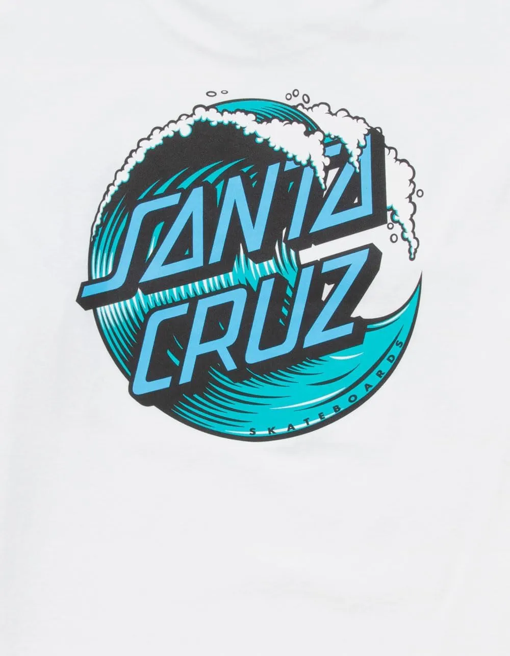 SANTA CRUZ Men's Wave Dot L/S Skate Shirts