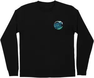 SANTA CRUZ Men's Wave Dot L/S Skate Shirts