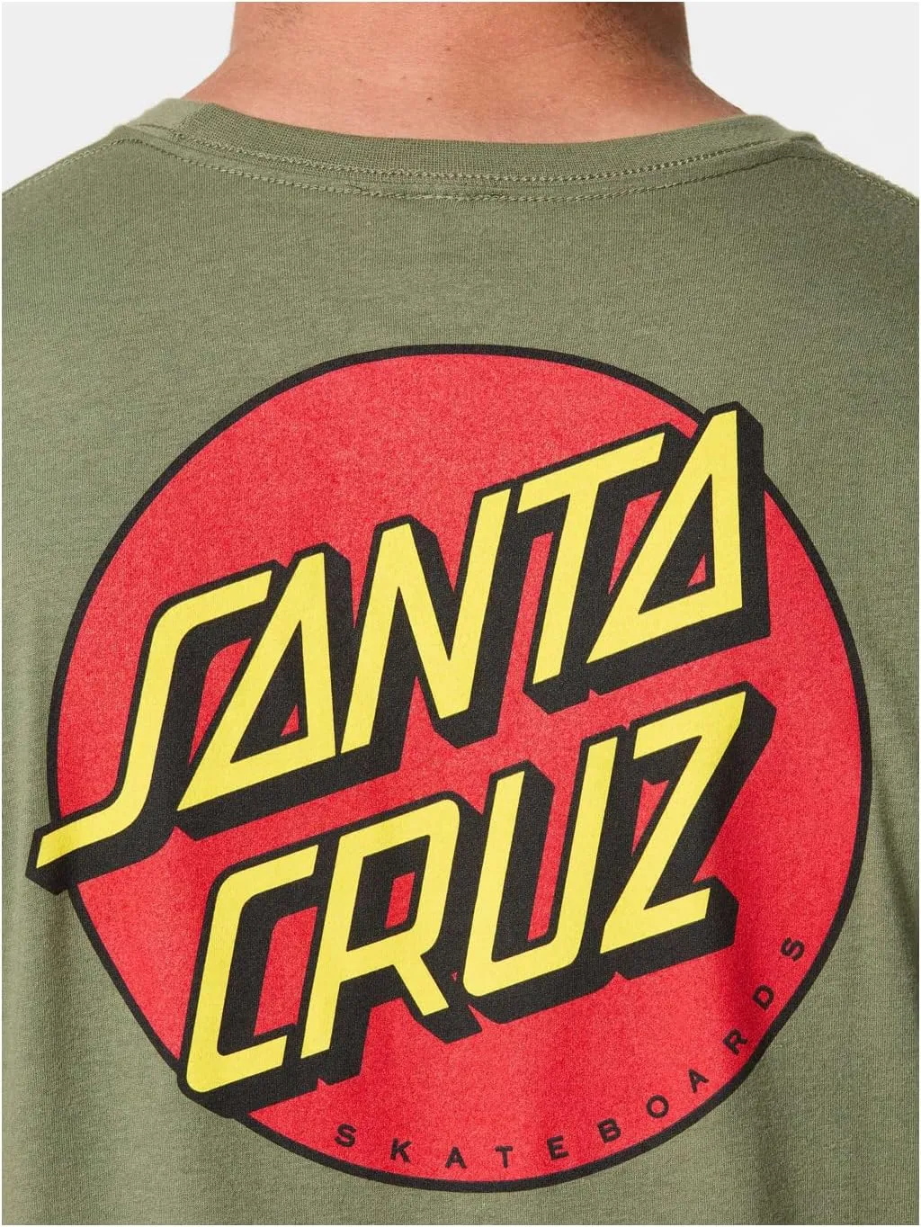 SANTA CRUZ S/S T-Shirt Chest Dot Skate T-Shirt